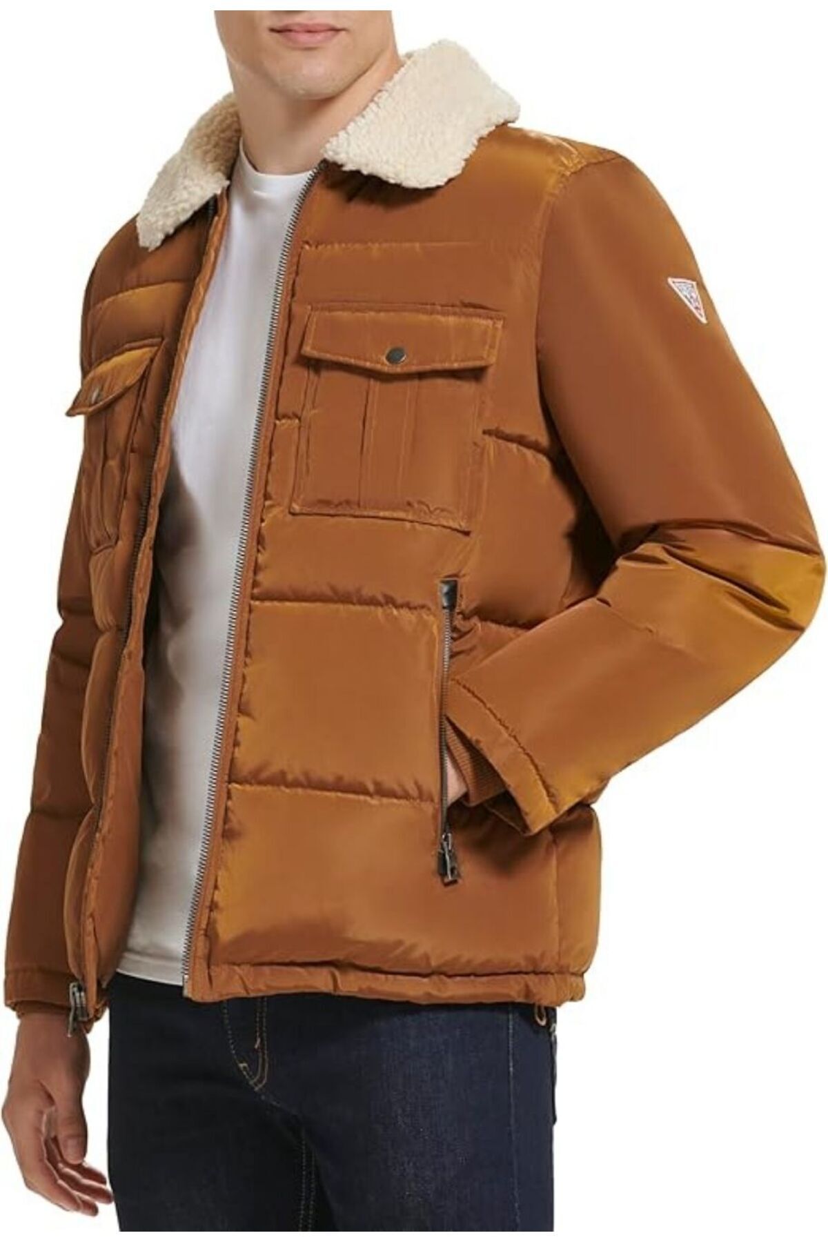 Sherpa Puffer Jacket